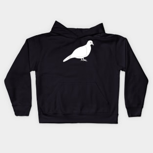 Simple Wood Pigeon Kids Hoodie